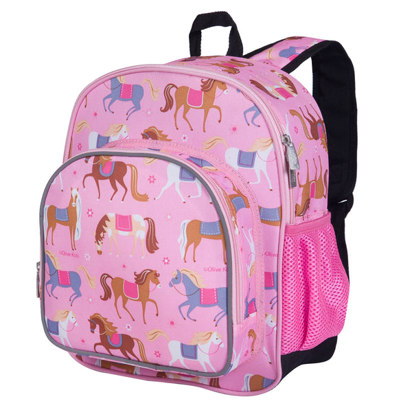 Kidaroo Summer Meadow Horses High Quality Pink Backpack & Lunchbox For Girls,  Boys, Kids. Mix & match twenty-t…