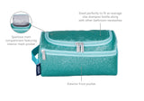 Blue Glitter Toiletry Bag