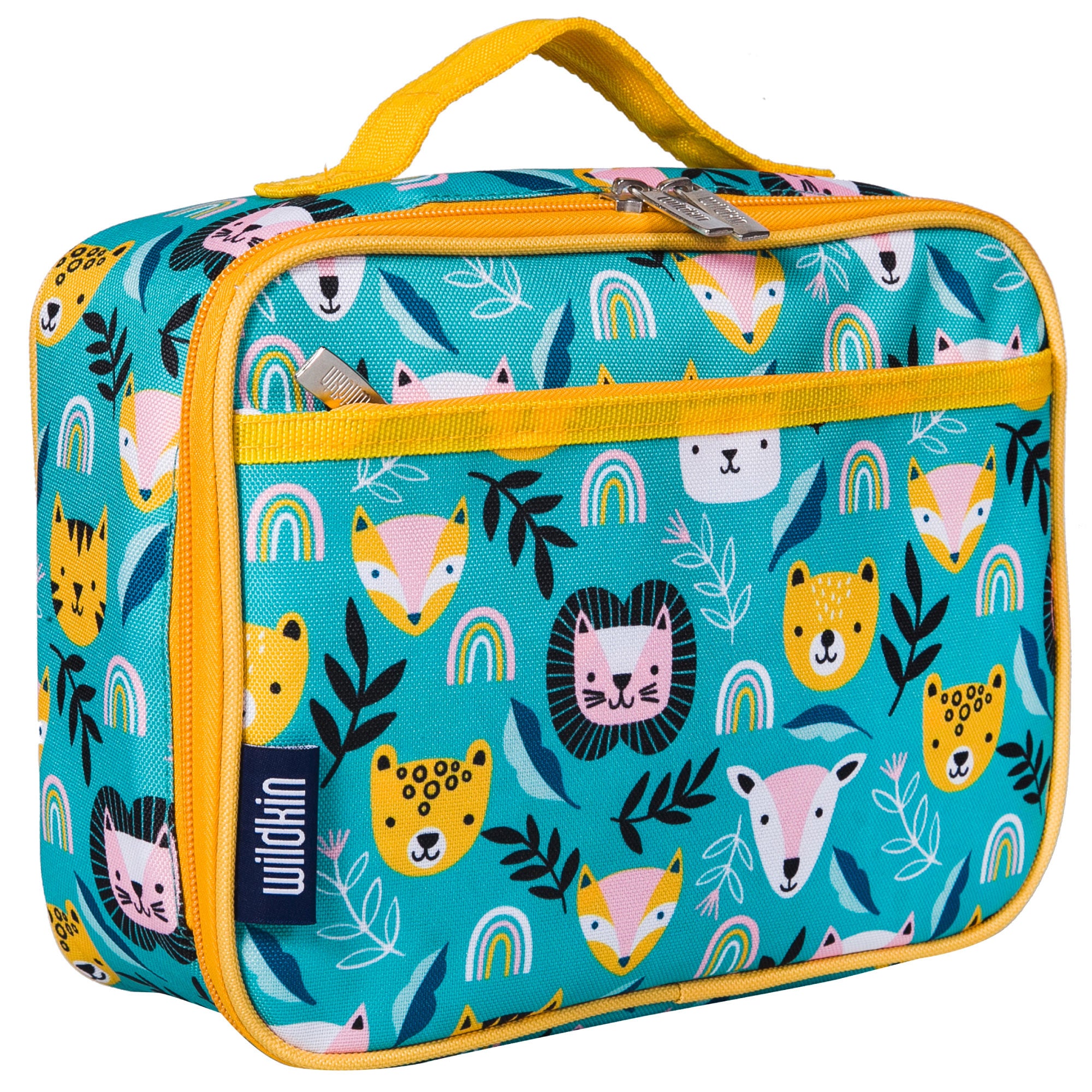Wildkin Kids Insulated Lunch Box Bag (Party Animals)