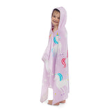 Unicorns Hooded Beach Towel